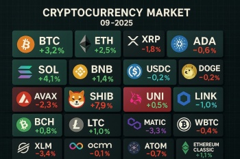 Що очікувати від криптовалют у вересні 2025